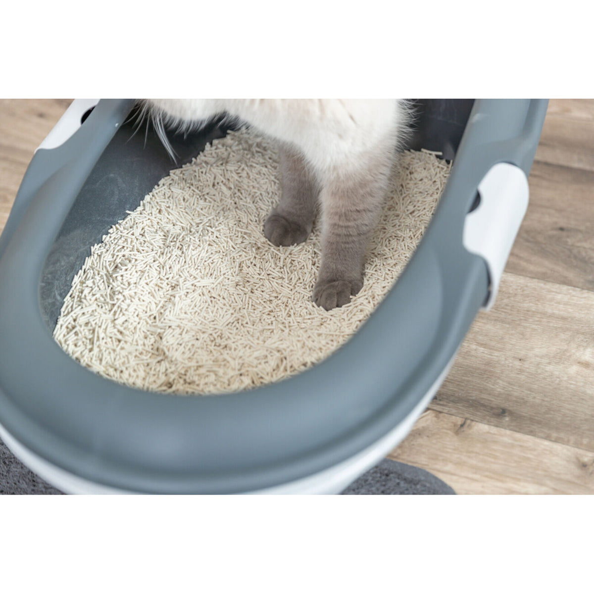 Tofu-Katzenstreu, Katzenstreu