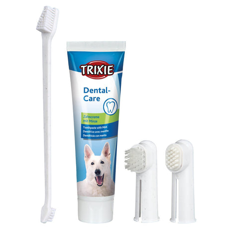 Zahnpflege-Set für Hunde – 4-teilig