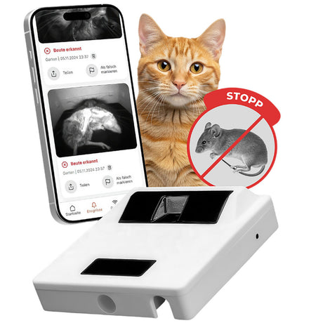 ZeroMOUSE 2.0 - Erweiterung für Katzenklappen mit Beuteerkennung