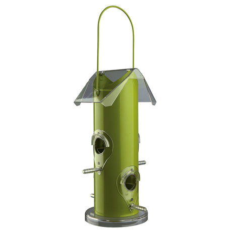 Vogelfutterspender aus Metall