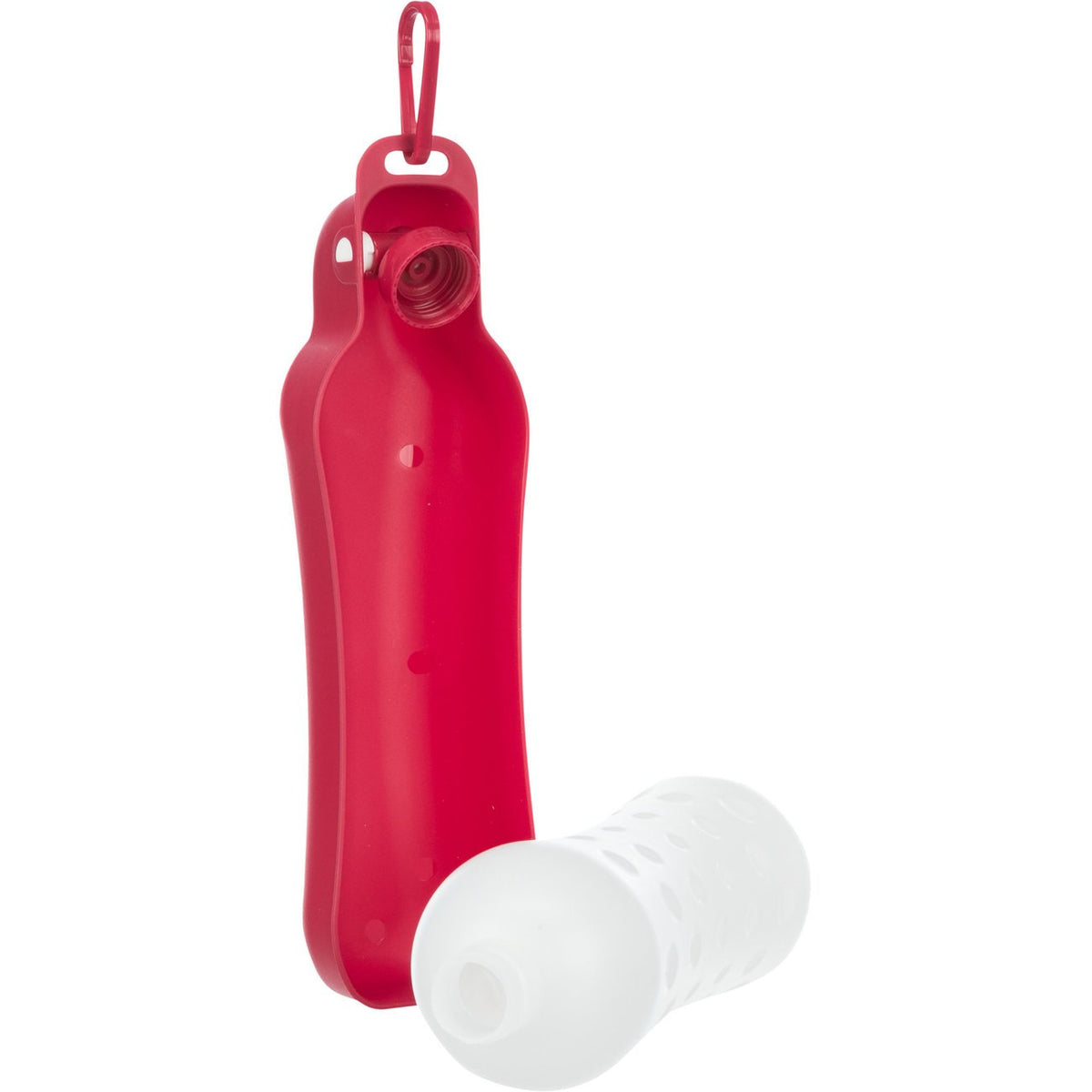 Wasserflasche mit Trinknapf für Hunde