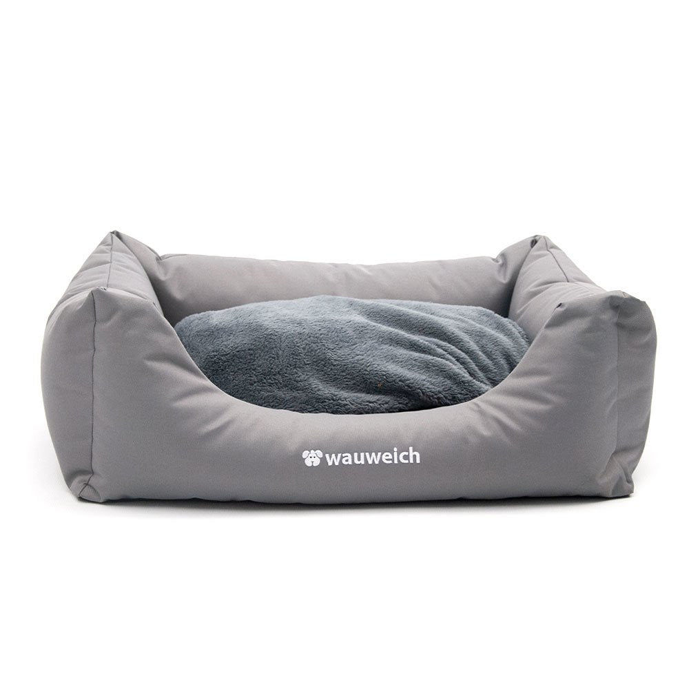 Das Regulierende - Hundebett mit Wendekissen – L: 100x90x24 cm