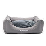Das Regulierende - Hundebett mit Wendekissen – L: 100x90x24 cm
