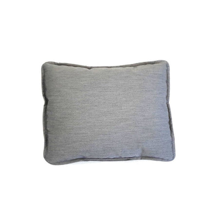 Kuschelkissen mit Fleece – Wendekissen: 20x25 cm, hellgrau/grau melange