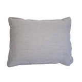 Kuschelkissen mit Fleece – Wendekissen: 30x40 cm, hellgrau/grau melange