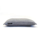 Kuschelkissen mit Fleece – Fleecekissen: 30x40 cm, hellgrau