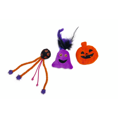 Halloween Buuh Spielset für Katzen 3-teilig – 3-teilig