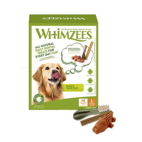 Dog Snack Variety Value Box – Größe L: 14 Snacks, 840 g