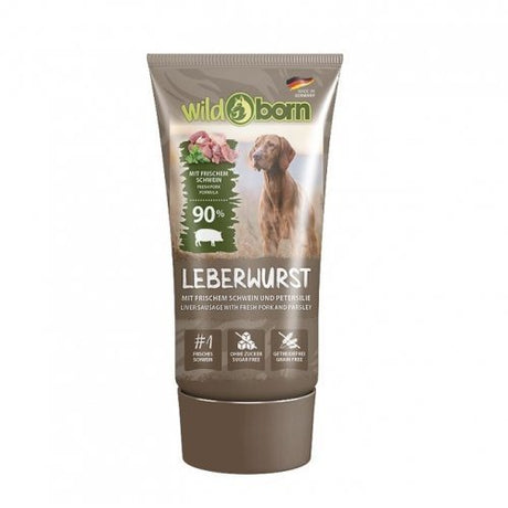 Premium Hunde Leberwurst aus der Tube – Schwein, 75 g
