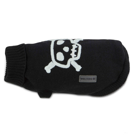 Hunde Strickpullover Totenkopf