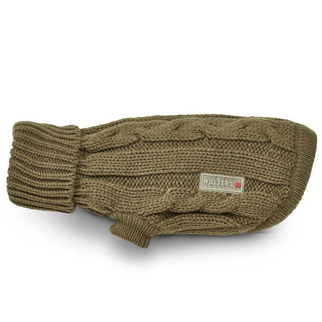 Wolters Zopf-Strickpullover für Hunde