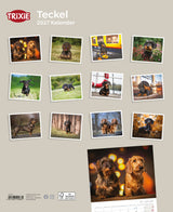 TRIXIE 2027 Kalender Teckel Dackel